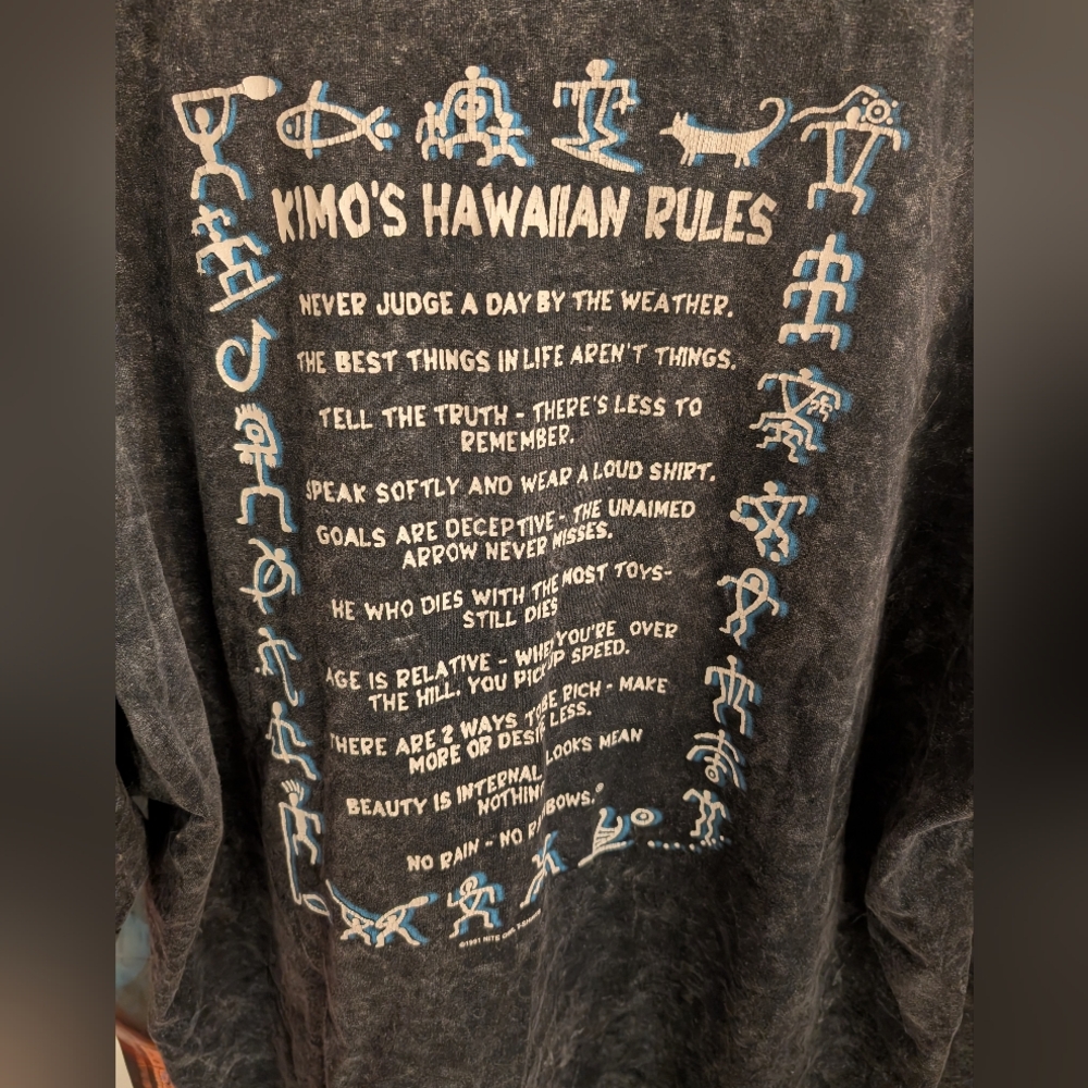 Vintage No Rain No Rainbows Tee - Picture 6 of 7